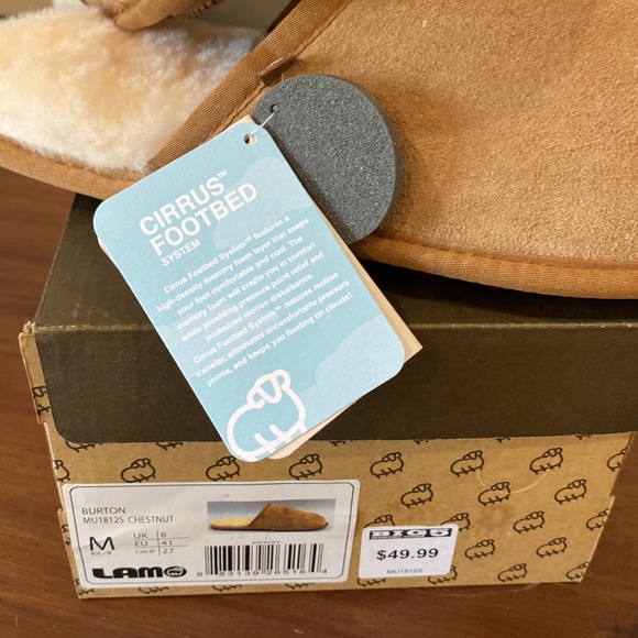 LAM sheepskin slip on slipper. Unisex Med - Mens 7.5/8, Women’s 8.5/9 - Picture 4 of 4